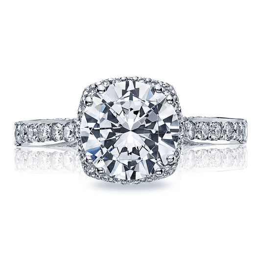 Round Bloom Engagement Ring