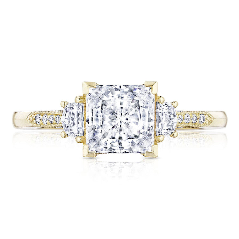 Princess 3-Stone Engagement Ring