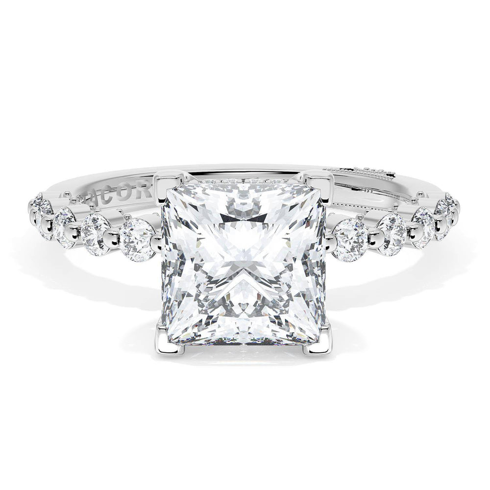 Princess Solitaire Engagement Ring