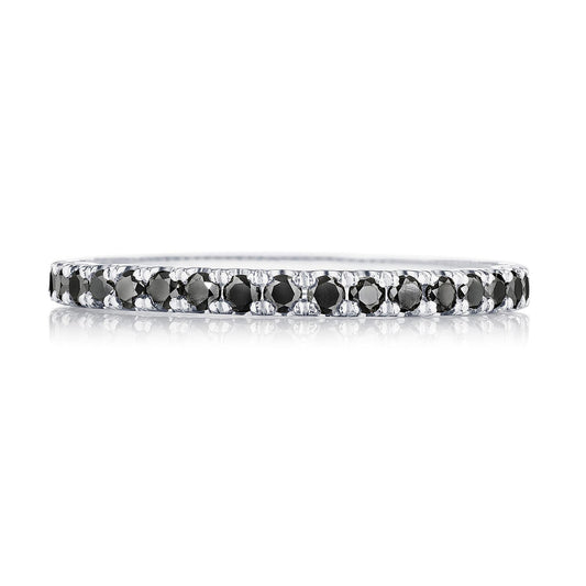 String of Black Diamonds Ring