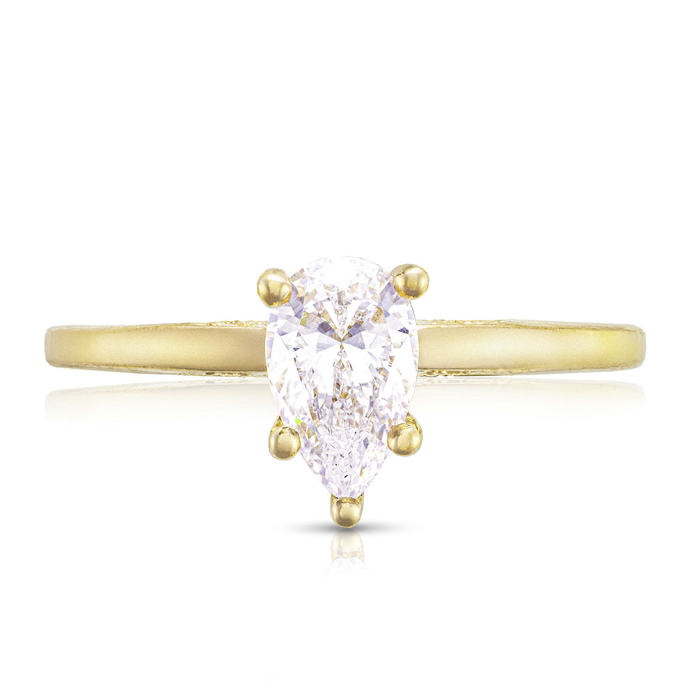 Pear Solitaire Engagement Ring