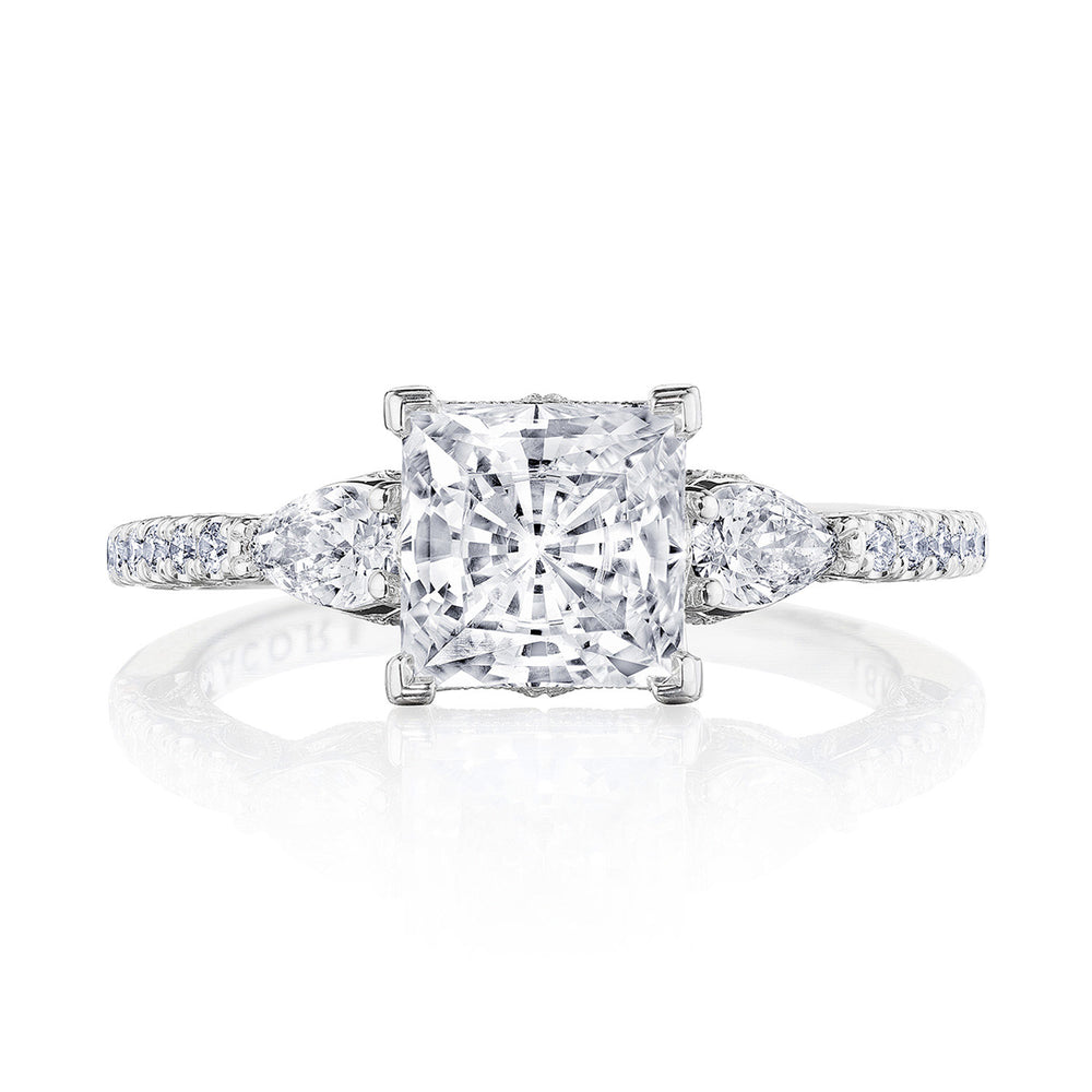 Princess 3-Stone Engagement Ring