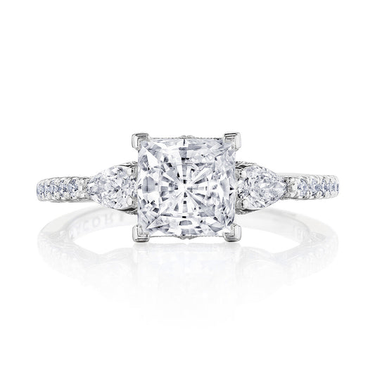 Princess 3-Stone Engagement Ring