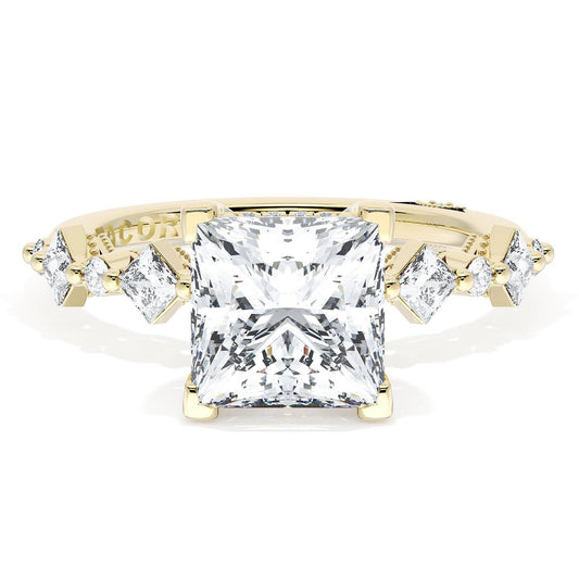 Princess Solitaire Engagement Ring