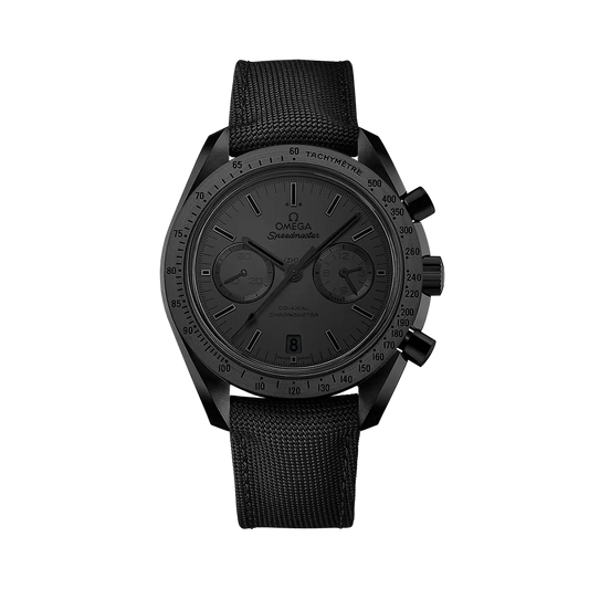 SPEEDMASTER DARK SIDE OF THE MOON 44.25 MM, BLACK CERAMIC ON COATED NYLON FABRIC STRAP