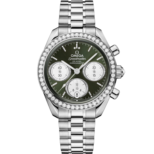 SPEEDMASTER 38 MM, STEEL ON STEEL