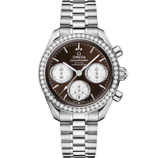 SPEEDMASTER 38 MM, STEEL ON STEEL