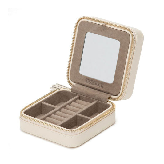 Ivory Caroline Zip Travel Case