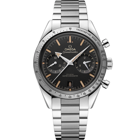 SPEEDMASTER '57 40.5 MM, STEEL ON STEEL