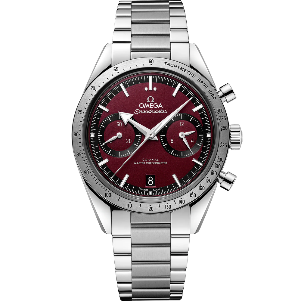 SPEEDMASTER '57 40.5 MM, STEEL ON STEEL