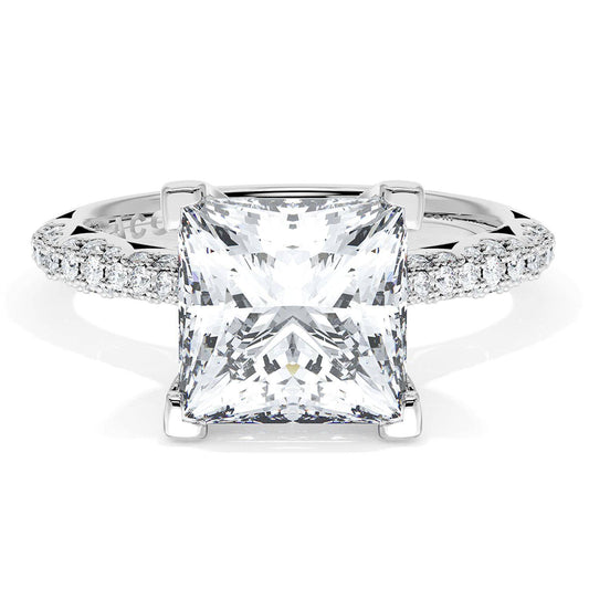 Princess Bloom Engagement Ring