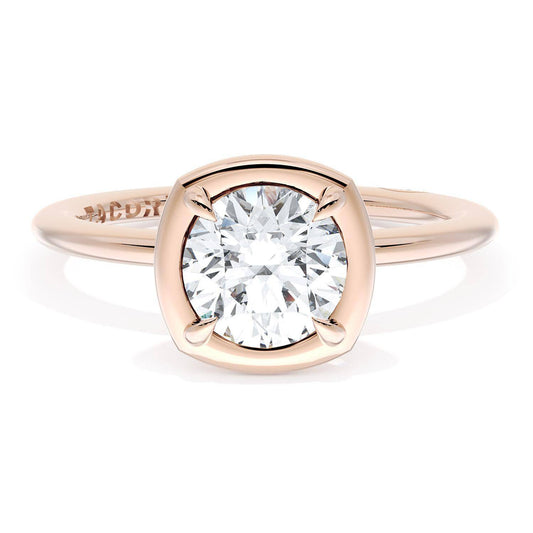 Cushion Solitaire Engagement Ring