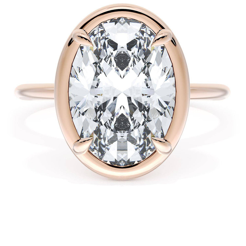 Oval Solitaire Engagement Ring
