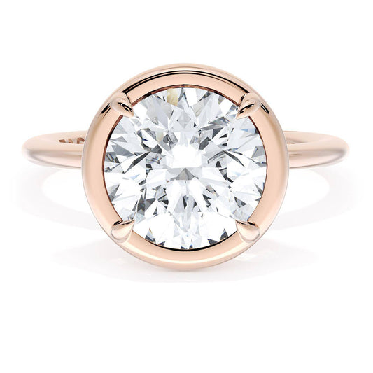 Round Solitaire Engagement Ring