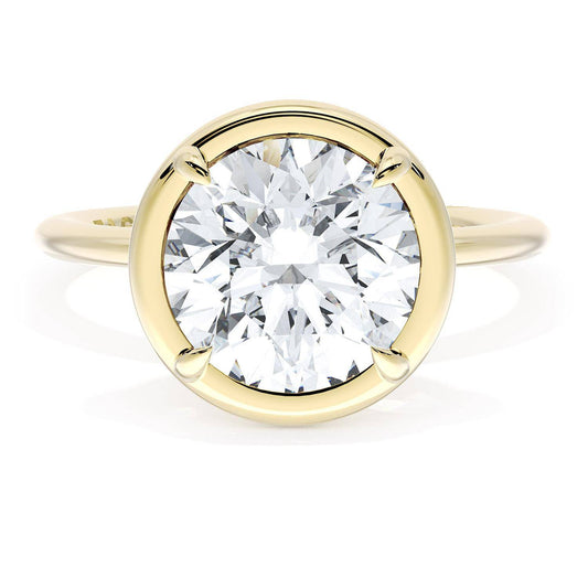 Round Solitaire Engagement Ring