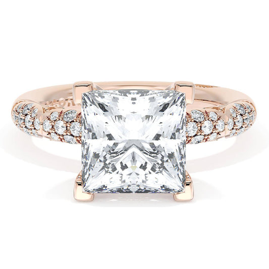 Princess Bloom Engagement Ring