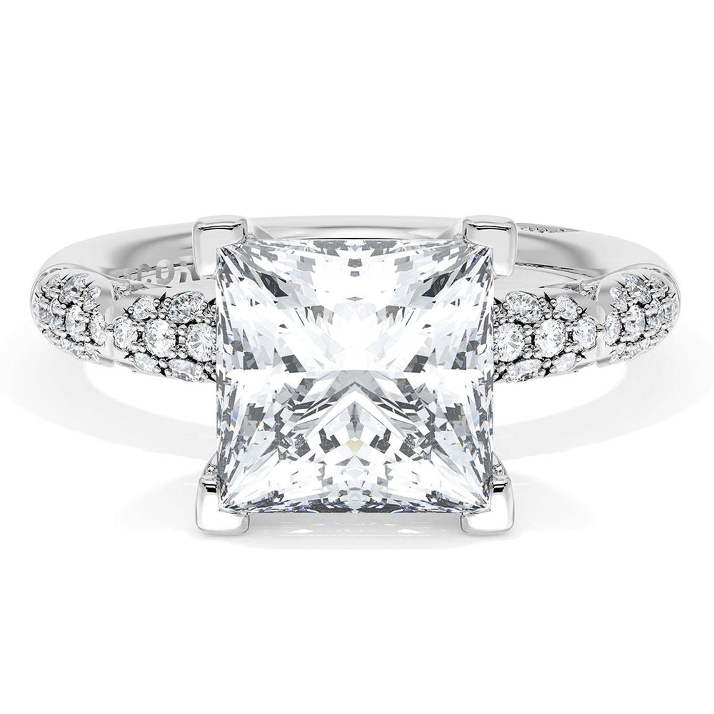 Princess Bloom Engagement Ring