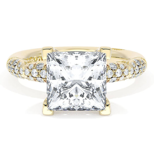 Princess Bloom Engagement Ring