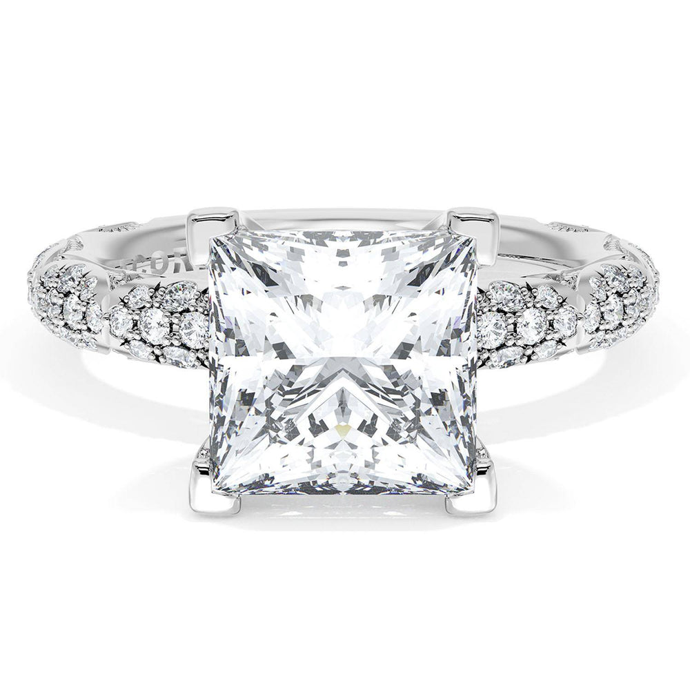 Princess Bloom Engagement Ring