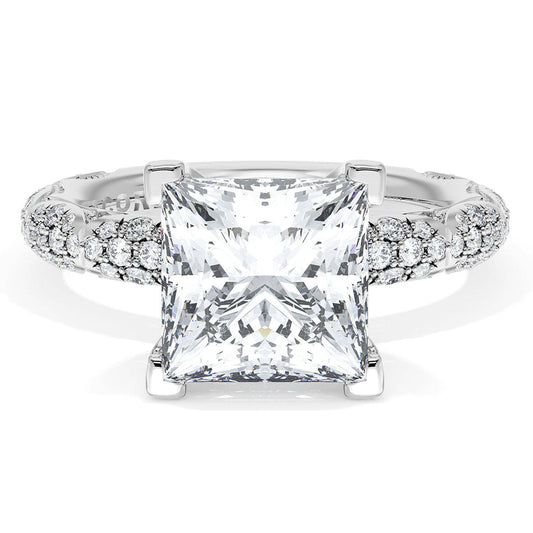 Princess Bloom Engagement Ring
