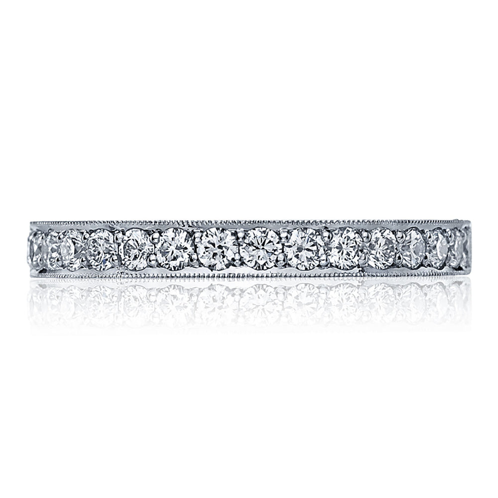 Pavé Diamond Wedding Band - 2.5mm