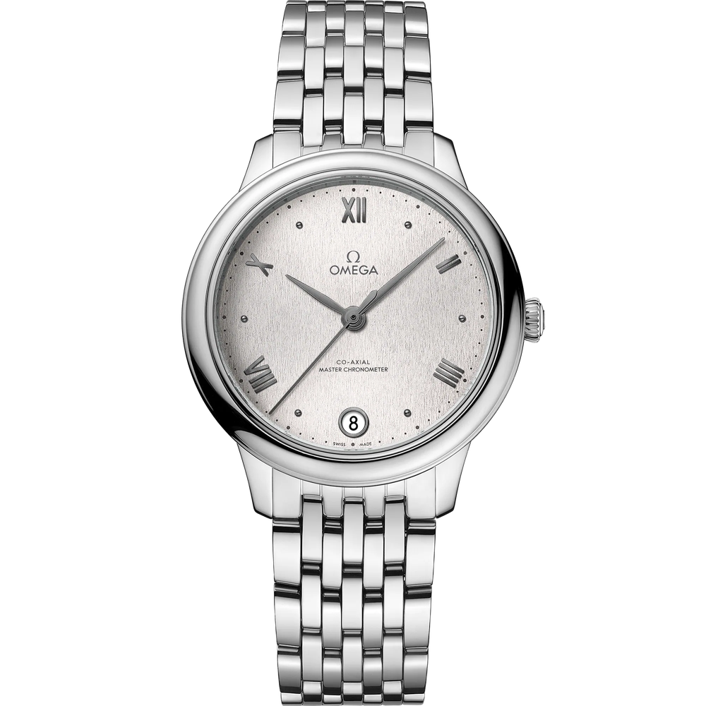 DE VILLE PRESTIGE 34 MM, STEEL ON STEEL