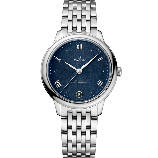 DE VILLE PRESTIGE 34 MM, STEEL ON STEEL