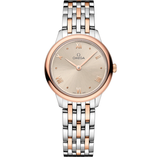DE VILLE PRESTIGE 27.5 MM, STEEL - SEDNA™ GOLD ON STEEL - SEDNA™ GOLD