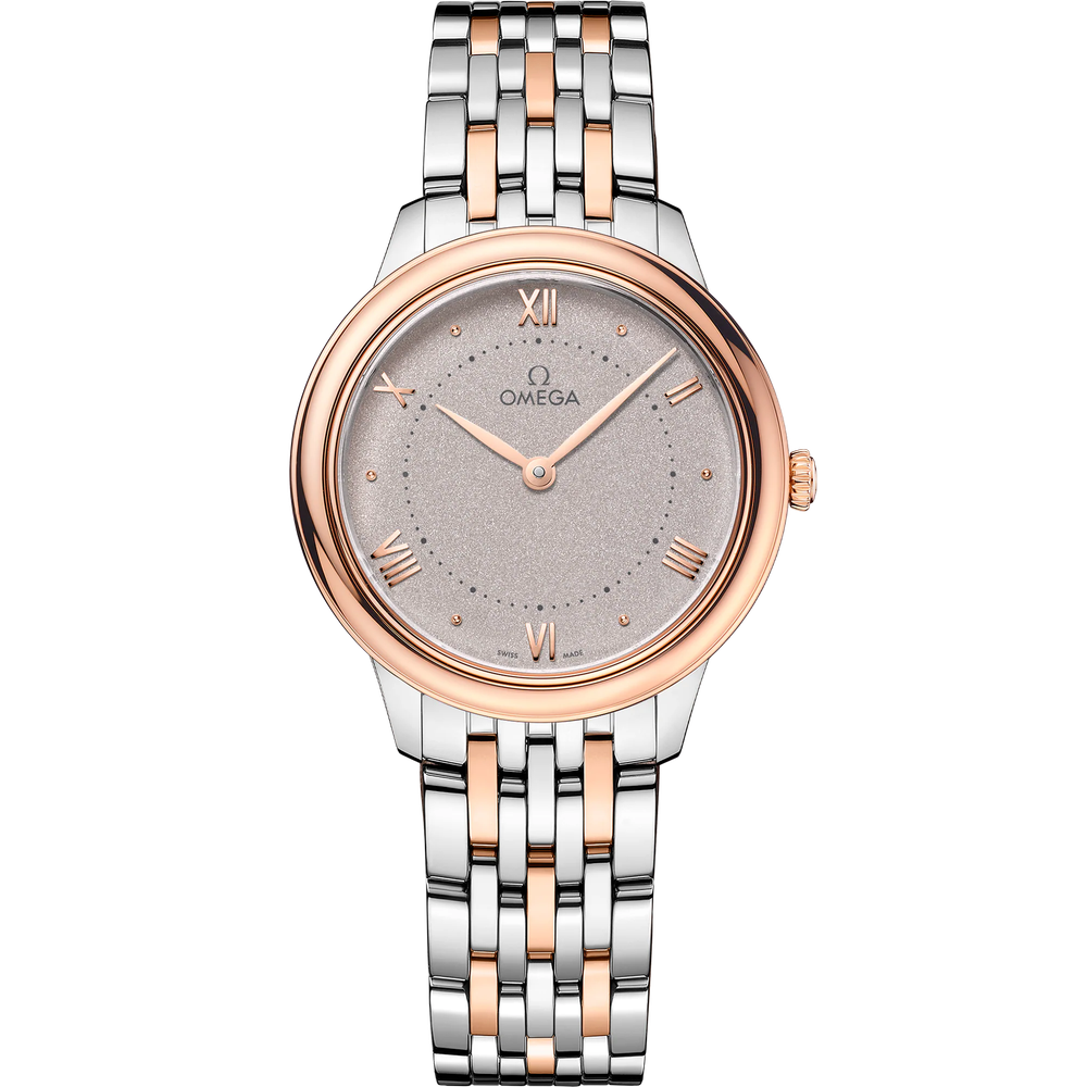 DE VILLE PRESTIGE 30 MM, STEEL - SEDNA™ GOLD ON STEEL - SEDNA™ GOLD