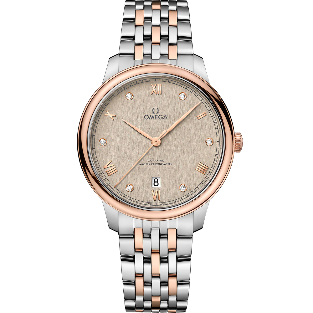 DE VILLE PRESTIGE 40 MM, STEEL - SEDNA™ GOLD ON STEEL - SEDNA™ GOLD
