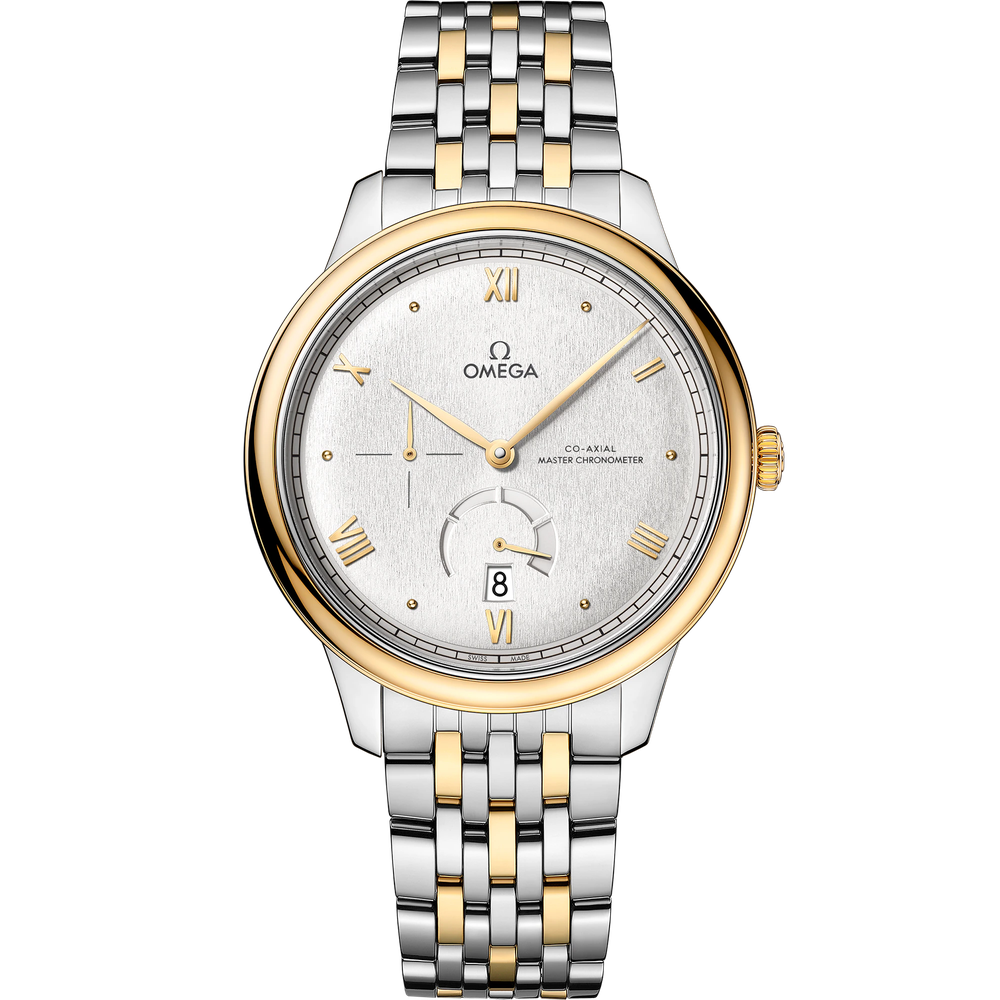 DE VILLE PRESTIGE 41 MM, STEEL - YELLOW GOLD ON STEEL - YELLOW GOLD
