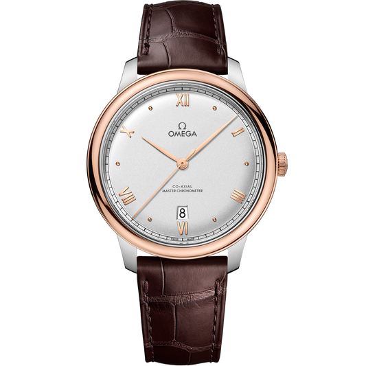 DE VILLE PRESTIGE 40 MM, STEEL - SEDNA™ GOLD