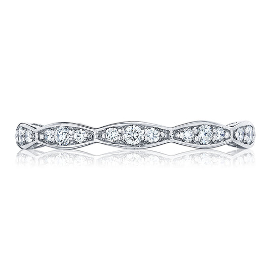Marquise Design Wedding Band with Diamond