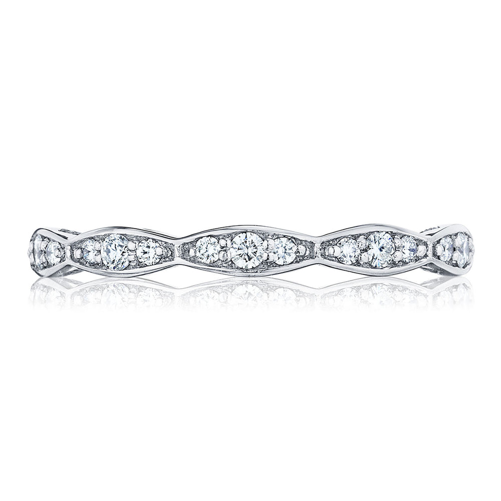 Marquise Design Wedding Band with Diamond