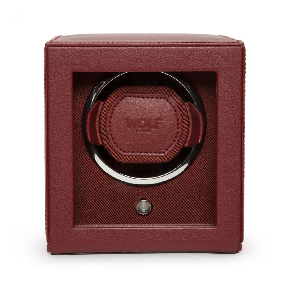 Bordeaux Single Watch Winder with Cover