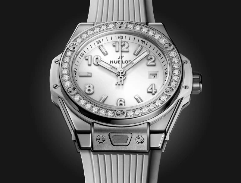 Big Bang One Click Steel White Diamonds 33 mm