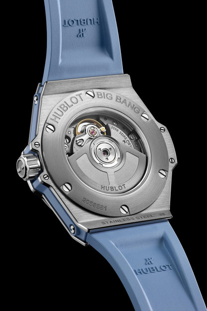 Big Bang One Click Steel Coal Blue Diamonds 33 mm