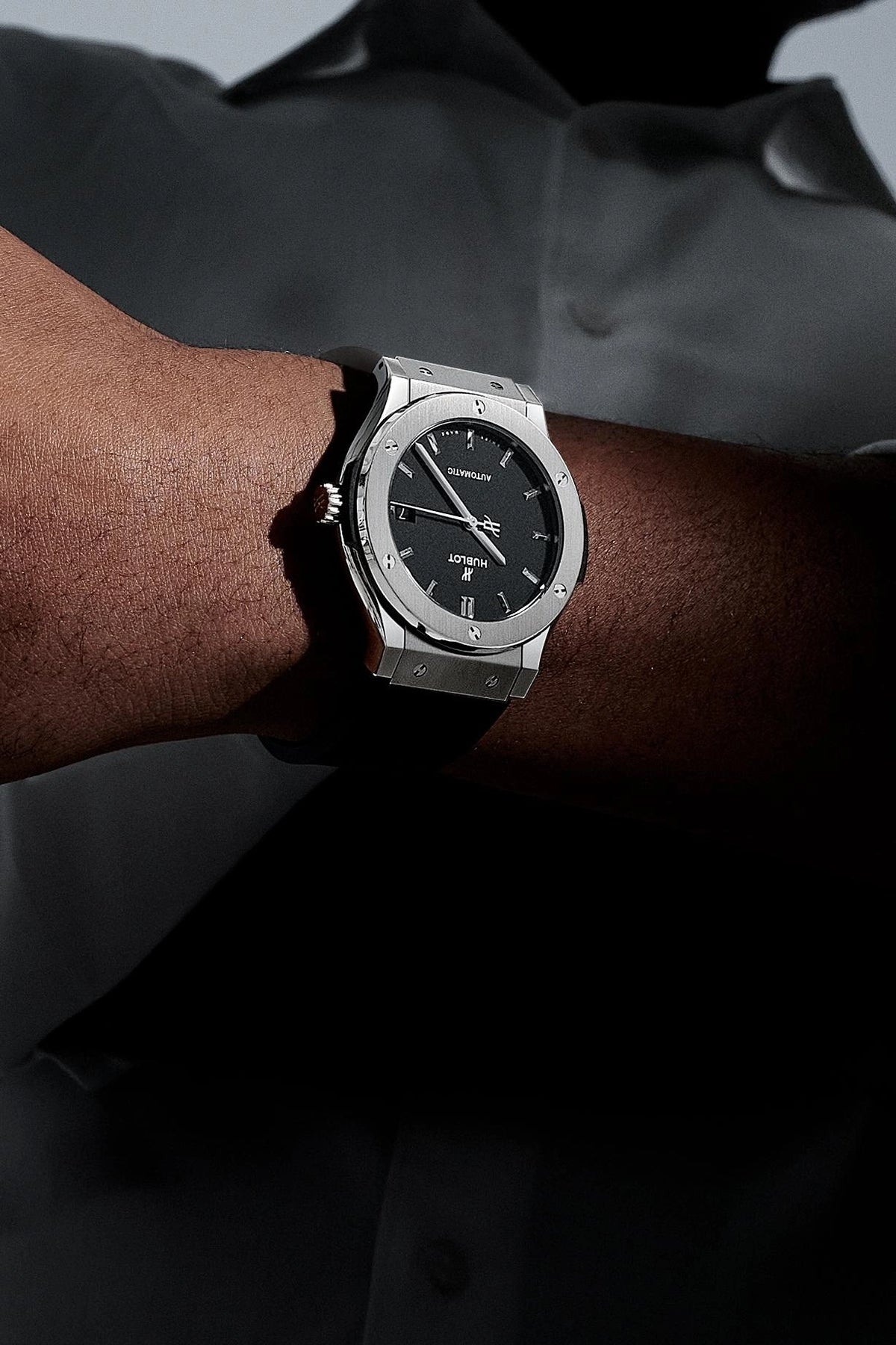 Classic Fusion Titanium on Rubber 45 mm