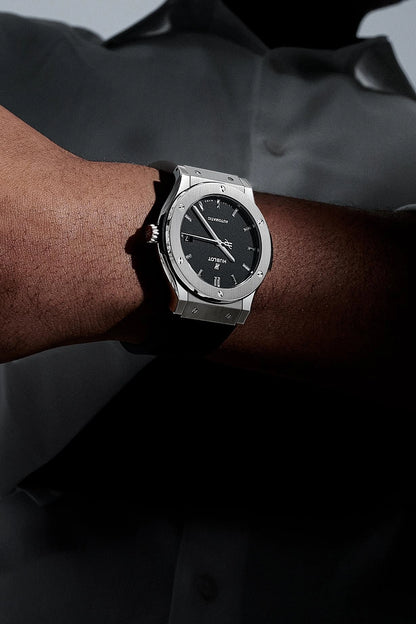 Classic Fusion Titanium on Rubber 45 mm