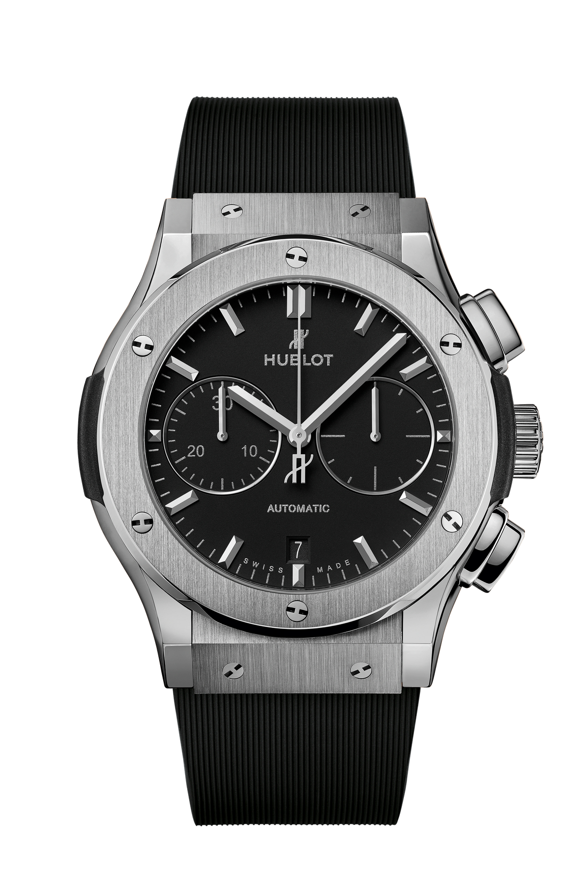 Classic Fusion Chronograph Titanium on Rubber 45 mm