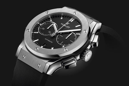 Classic Fusion Chronograph Titanium on Rubber 45 mm