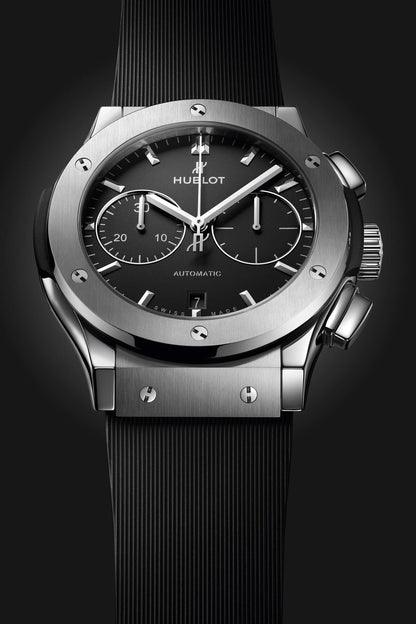Classic Fusion Chronograph Titanium on Rubber 45 mm