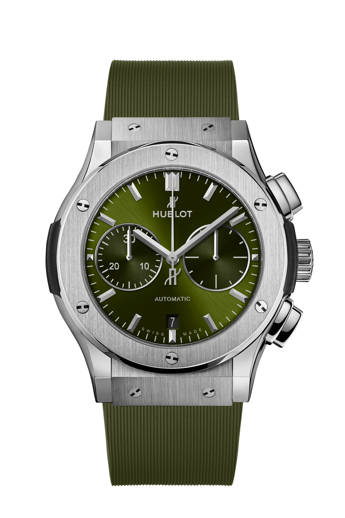 Classic Fusion Chronograph Titanium Green 45 mm