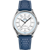 SEAMASTER OLYMPIC OFFICIAL TIMEKEEPER 39.5 MM, STEEL ON LEATHER STRAP