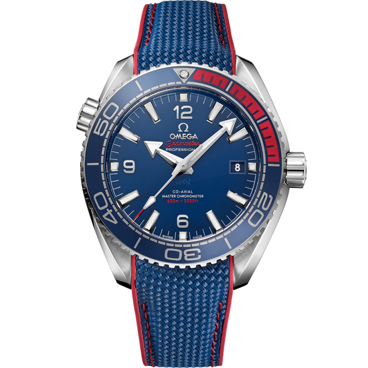 SEAMASTER PLANET OCEAN 600M 43.5 MM, STEEL ON RUBBER STRAP