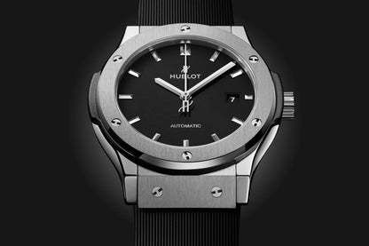 Classic Fusion Titanium on Rubber 42 mm