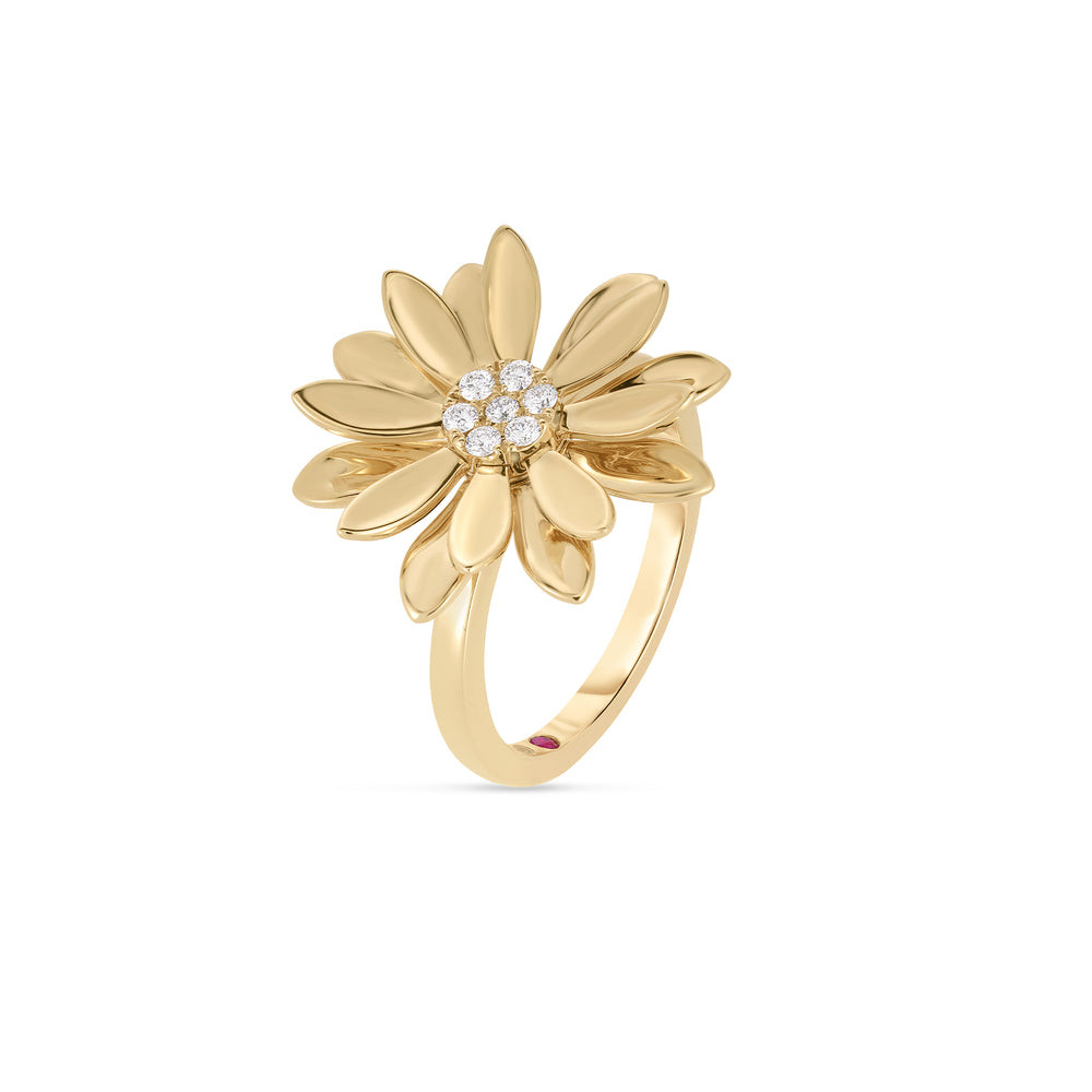 Margherita Diamond Flower Ring