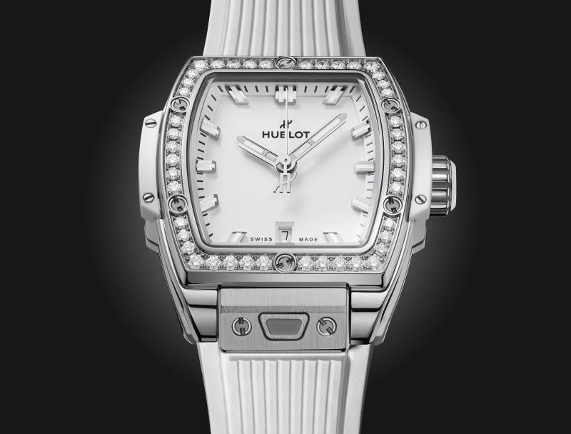 Spirit of Big Bang Steel White Diamonds 32 mm