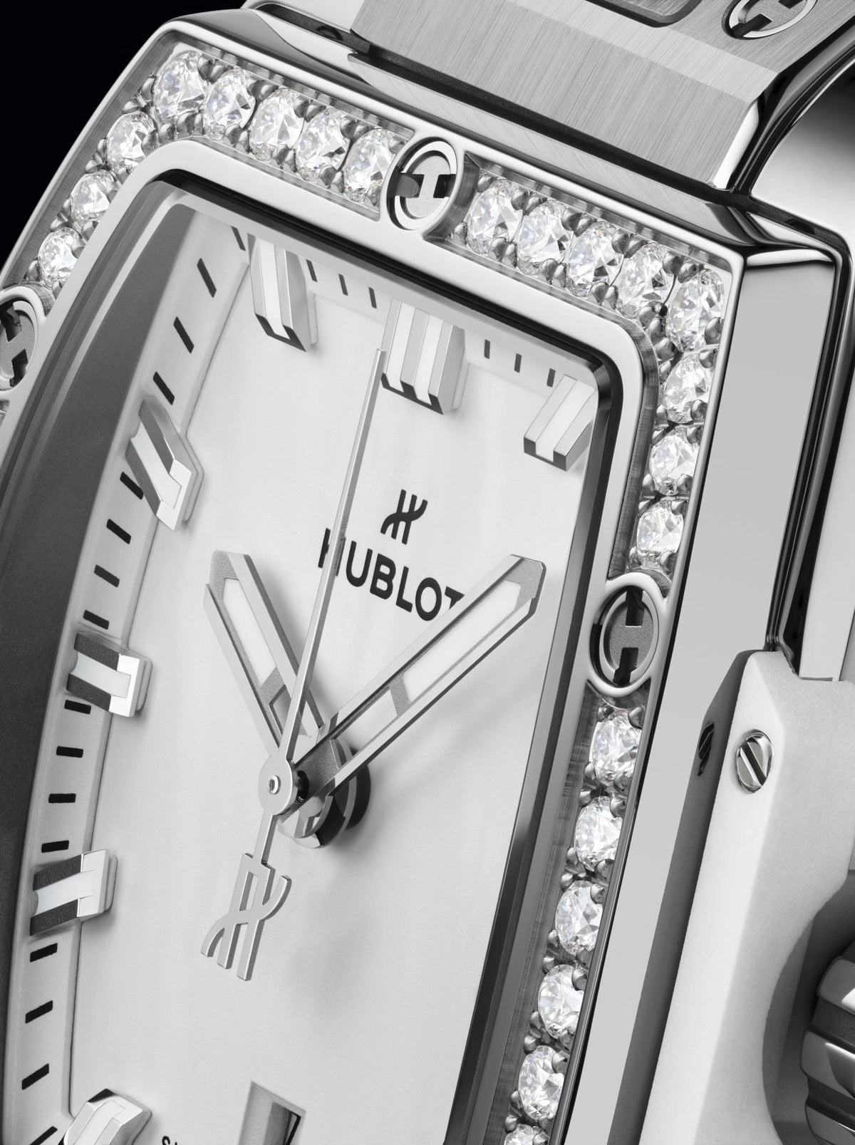 Spirit of Big Bang Steel White Diamonds 32 mm