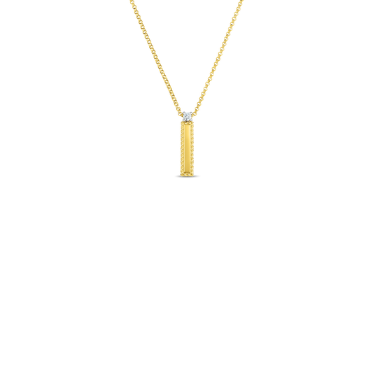 Princess Block Letter Necklace